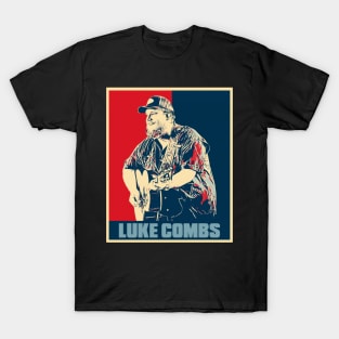 Luke Combs Concert Hope Poster Art T-Shirt